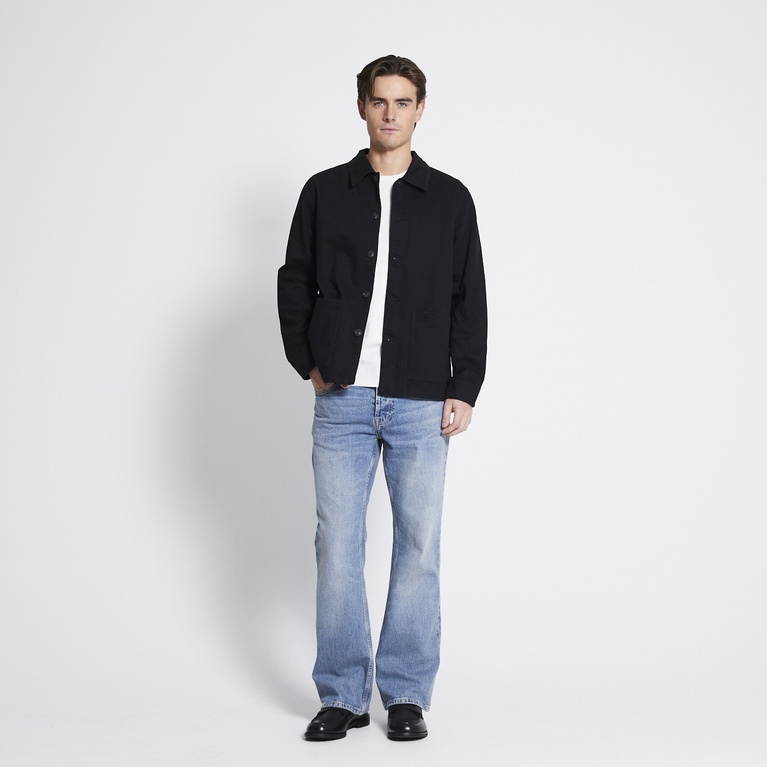 Cotton twill overshirt "Troy"